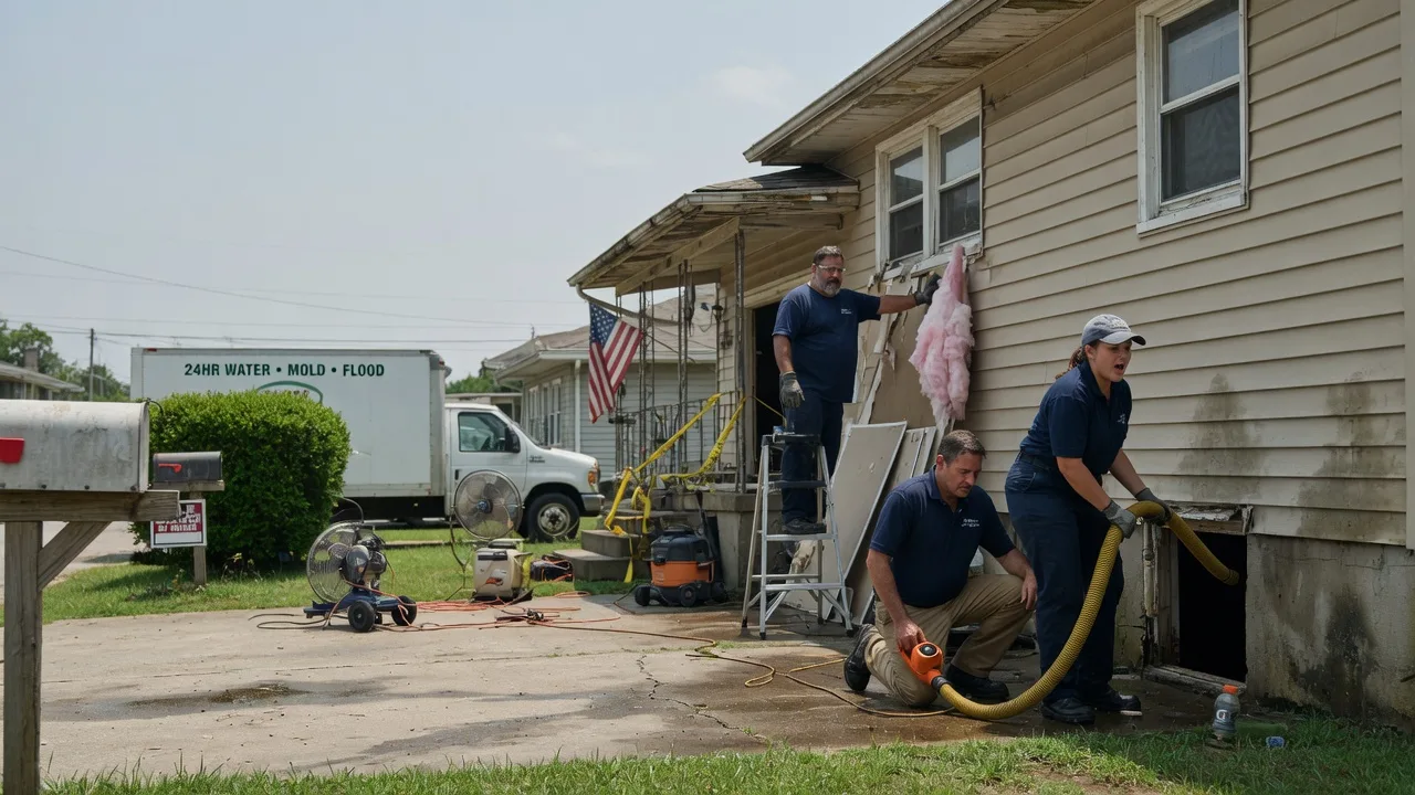 Water Damage Repair in Gilman, CT near me